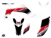 Yamaha 450 YFZ ATV Stripe Graphic Kit Red