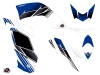 Kit Déco Quad Stripe Yamaha 660 Raptor Bleu