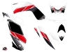 Yamaha 660 Raptor ATV Stripe Graphic Kit Red