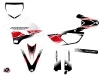 Yamaha 85 YZ Dirt Bike Stripe Graphic Kit Red