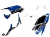 Yamaha 90 Raptor ATV Stripe Graphic Kit Blue