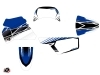 Yamaha PW 50 Dirt Bike Stripe Graphic Kit Blue