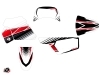 Yamaha PW 50 Dirt Bike Stripe Graphic Kit Red