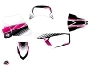 Yamaha PW 50 Dirt Bike Stripe Graphic Kit Pink