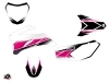 Yamaha TTR 110 Dirt Bike Stripe Graphic Kit Pink