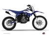 Kit Déco Moto Cross Stripe Yamaha TTR 125 Bleu Nuit