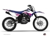 Kit Déco Moto Cross Stripe Yamaha TTR 125 Rose