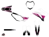 Yamaha TTR 125 Dirt Bike Stripe Graphic Kit Pink