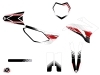 Yamaha TTR 125 Dirt Bike Stripe Graphic Kit Red