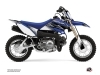 Kit Déco Moto Cross Stripe Yamaha TTR 50 Bleu