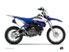 Kit Déco Moto Cross Stripe Yamaha TTR 90 Bleu Nuit