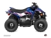 Yamaha 50 YFZ ATV Stripe Graphic Kit Pink