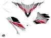 Yamaha 50 YFZ ATV Stripe Graphic Kit Red