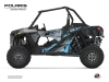 Polaris RZR XP 1000 UTV Stun Graphic Kit Blue