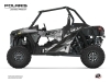 Polaris RZR XP 1000 UTV Stun Graphic Kit Grey