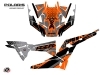 Polaris RZR XP 1000 UTV Stun Graphic Kit Orange