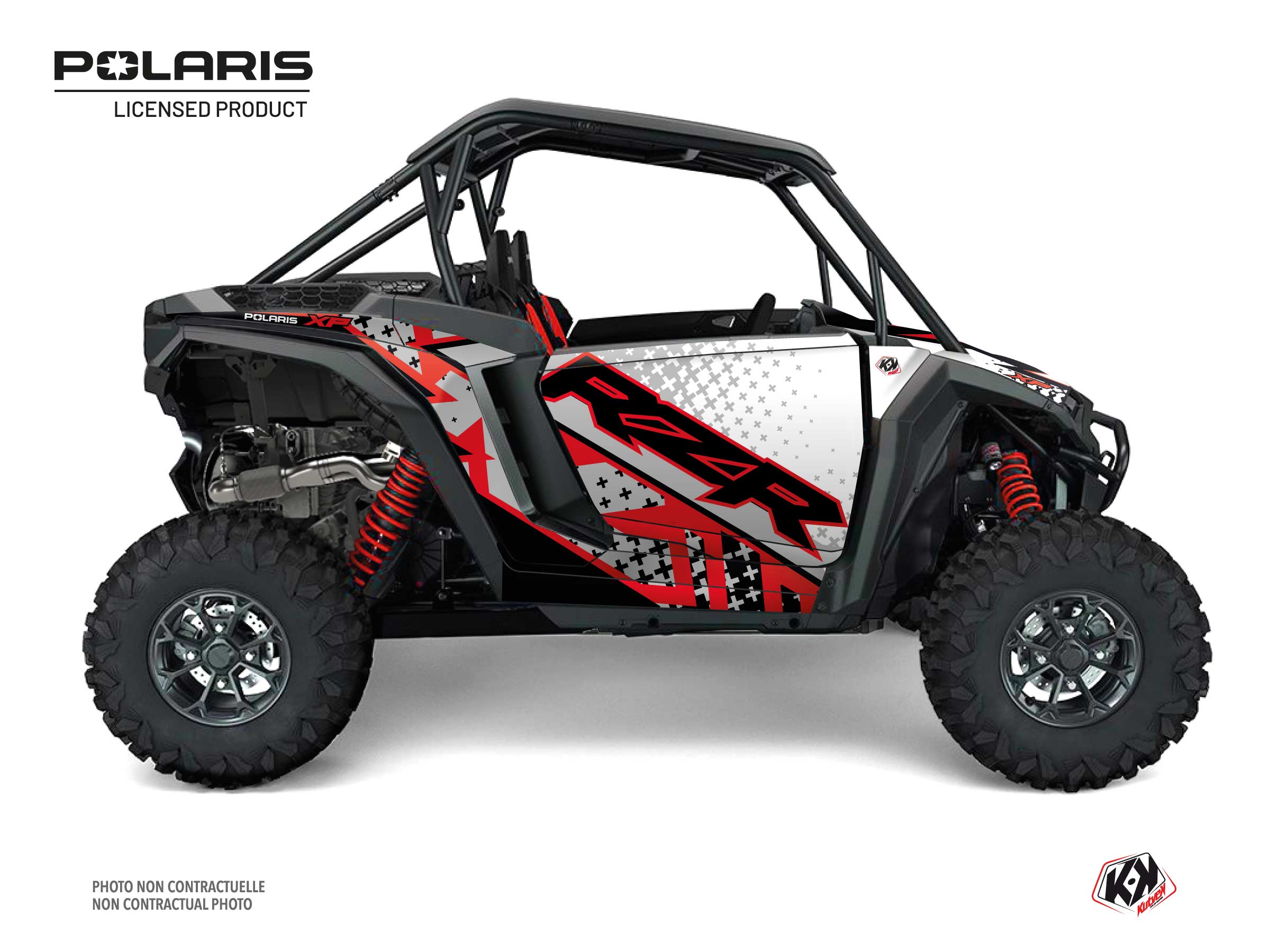 Polaris Rzr Xp Utv Stun Graphic Kit White