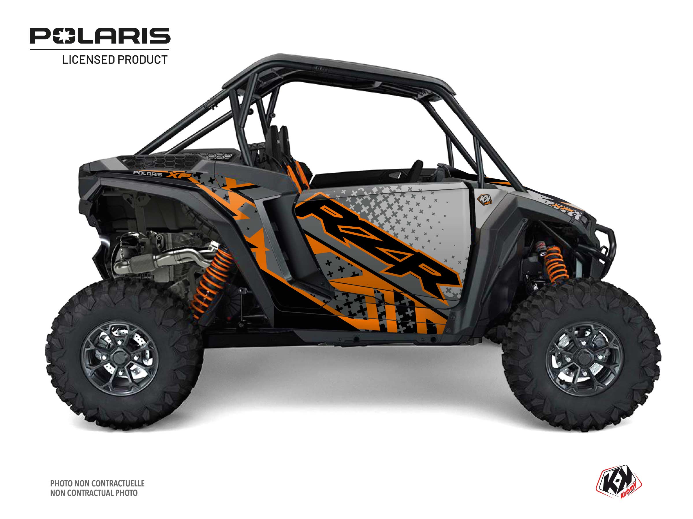 Kit Déco Ssv Stun Polaris Rzr Xp Orange