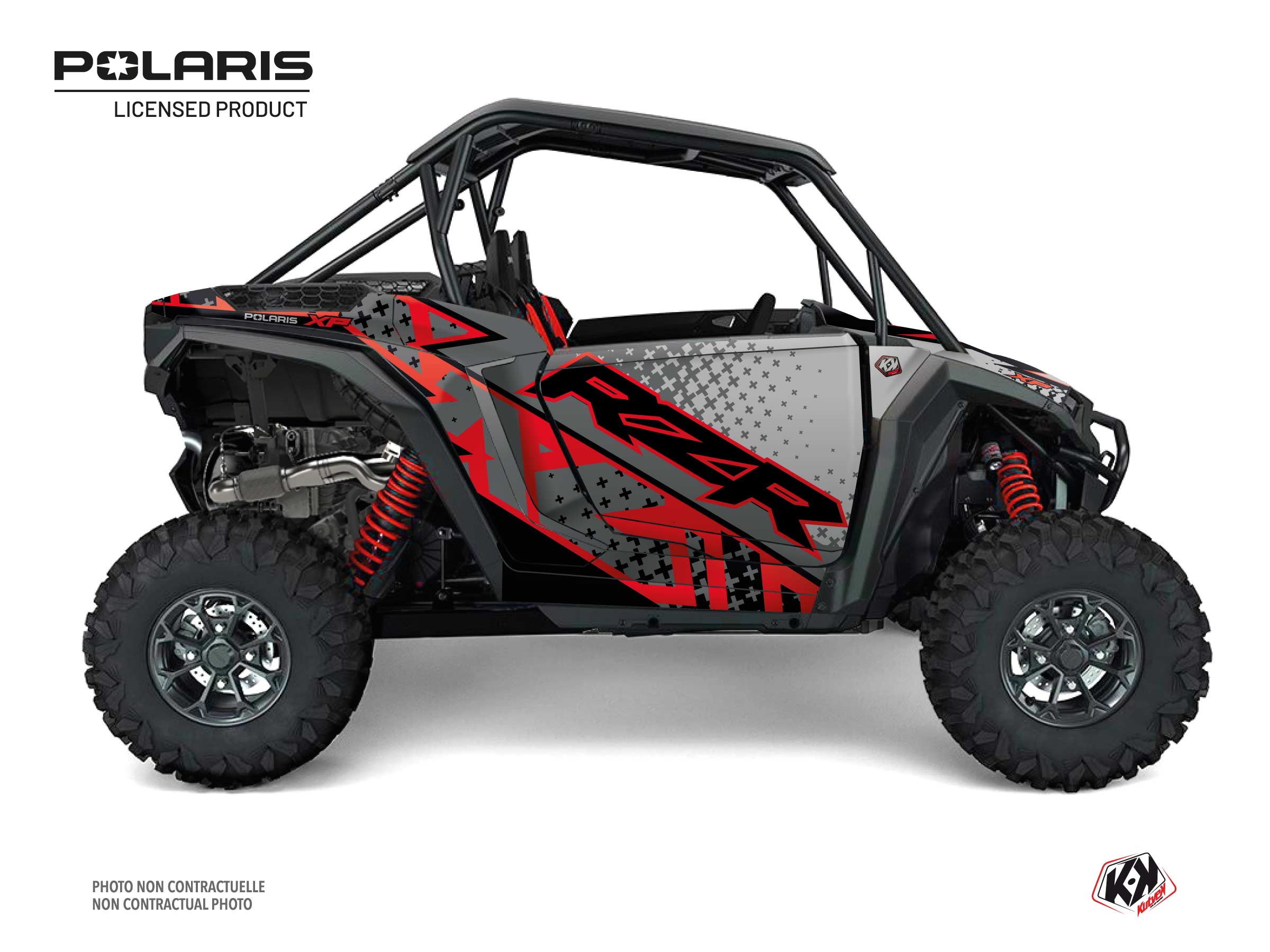 Kit Déco Ssv Stun Polaris Rzr Xp Rouge Full