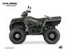 Polaris 570 Sportsman Touring ATV Stun Graphic Kit Green