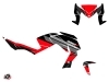 Honda CB 650 F Street Bike Swift Graphic Kit Red Black