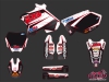 Yamaha 250 YZ Dirt Bike Replica Team 2b Graphic Kit 2010