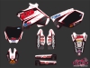 Yamaha 125 YZ Dirt Bike Replica Team 2b Graphic Kit 2010