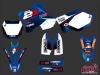 Yamaha 250 YZ Dirt Bike Replica Team 2b Graphic Kit 2011