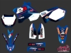 Yamaha 125 YZ Dirt Bike Replica Team 2b Graphic Kit 2011