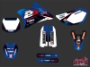 Yamaha 85 YZ Dirt Bike Replica Team 2b Graphic Kit 2011