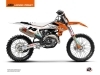 KTM 450 SXF Dirt Bike Replica Team VHR K22 Graphic Kit