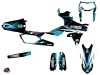 Yamaha 250 WRF Dirt Bike Techno Graphic Kit Blue