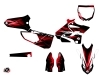 Kit Déco Moto Cross Techno Yamaha 250 YZ Rouge