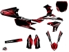 Yamaha 250 YZF Dirt Bike Techno Graphic Kit Red