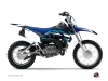 Kit Déco Moto Cross Techno Yamaha TTR 110 Bleu