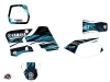 Yamaha TTR 90 Dirt Bike Techno Graphic Kit Blue