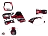 Yamaha TTR 90 Dirt Bike Techno Graphic Kit Red