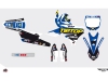 Yamaha 250 YZF Dirt Bike Replica Team Tip Top Graphic Kit 2015