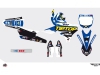 Yamaha 450 YZF Dirt Bike Replica Team Tip Top Graphic Kit 2015