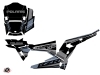 Polaris RZR 1000 Turbo UTV Titanium Graphic Kit Grey