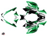 Skidoo REV-XP Snowmobile Torrifik Graphic Kit Green Black