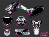 Honda 250 CRF Dirt Bike Trash Graphic Kit