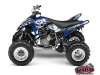 Kit Déco Quad Trash Yamaha 250 Raptor Noir Bleu