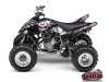 Kit Déco Quad Trash Yamaha 250 Raptor Noir Rose