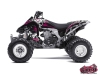 Kit Déco Quad Trash Kawasaki 450 KFX Noir Rose