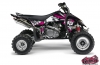 Kit Déco Quad Trash Suzuki 450 LTR Noir Rose