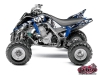 Kit Déco Quad Trash Yamaha 700 Raptor Noir Bleu