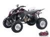 Honda 700 TRX ATV Trash Graphic Kit Black Pink
