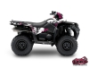 Kit Déco Quad Trash Suzuki King Quad 750 Noir Rose