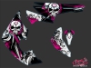 Can Am Renegade ATV Trash Graphic Kit Black Pink